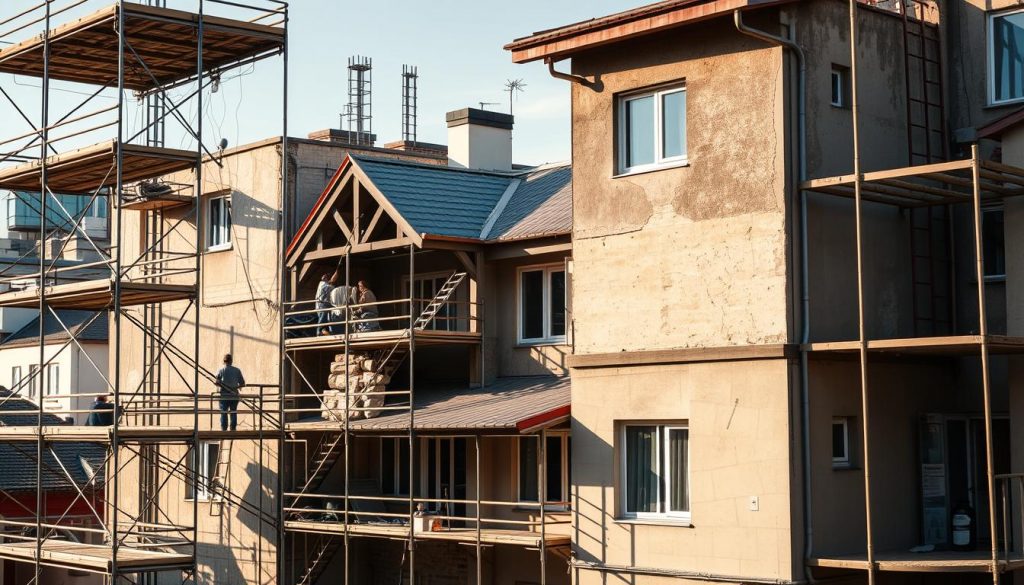 Dach- und Fassadensanierung