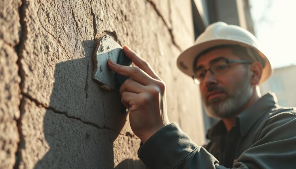 Untergrund prüfen und reinigen Untergrund prüfen und reinigen